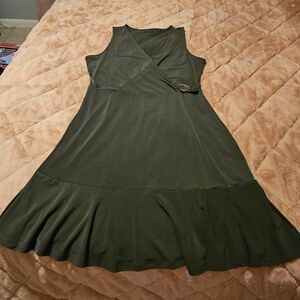 Hunter green Michael Kors dress